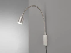 Fischer & Honsel 2in1 Wandleuchte & Bettleuchte JUSTI Silber, Schwanenhals Leseleuchte 12 Fischer & Honsel 2in1 Wandleuchte & Bettleuchte JUSTI Silber, Schwanenhals Leseleuchte -Bestes Beleuchtungs Geschäft 2in1 wandleuchte bettleuchte justi silber schwanen 2