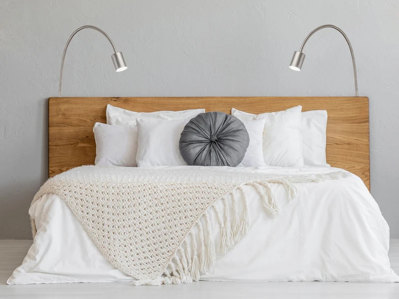 Fischer & Honsel 2in1 Wandleuchte & Bettleuchte JUSTI Silber, Schwanenhals Leseleuchte 9 Fischer & Honsel 2in1 Wandleuchte & Bettleuchte JUSTI Silber, Schwanenhals Leseleuchte – Bild 7