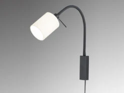 MeineWunschleuchte 2in1 Wandleuchte & Bettleuchte Mit LED - Schwanenhalslampe Leinen Weiß 11 MeineWunschleuchte 2in1 Wandleuchte & Bettleuchte Mit LED - Schwanenhalslampe Leinen Weiß -Bestes Beleuchtungs Geschäft 2in1 wandleuchte bettleuchte mit led schwanenhalsl 2