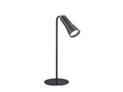 Reality Leuchten 3 In 1 LED Akku Tischleuchte MAXI Mit Klemm- & Klebestation, Schwarz H: 36cm -Bestes Beleuchtungs Geschäft 3 in 1 led akku tischleuchte maxi mit klemm klebes 1