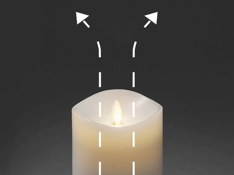 Konstsmide 3er Set LED Duftkerze Mit 6h Timer, Flackernd, Ø 9cm, Batteriebetrieb, Lavendel 7 Konstsmide 3er Set LED Duftkerze Mit 6h Timer, Flackernd, Ø 9cm, Batteriebetrieb, Lavendel – Bild 5