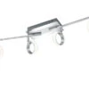 Trio Leuchten 4flammiger LED Deckenstrahler CORLAND Chrom, Länge 81cm, Spots Schwenkbar -Bestes Beleuchtungs Geschäft 4flammiger led deckenstrahler corland chrom laenge