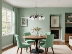 Trio Leuchten 5 Flammiger Antik Look Rost Kronleuchter TRADITIO Mit E14 Sockel, Ø 70cm -Bestes Beleuchtungs Geschäft 5 flammiger antik look rost kronleuchter traditio 1 4