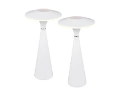 MeineWunschleuchte Akku LED Tischleuchten 2er SET Dimmbar, Für Innen & Außen, Weiß Höhe 28cm 14 MeineWunschleuchte Akku LED Tischleuchten 2er SET Dimmbar, Für Innen & Außen, Weiß Höhe 28cm -Bestes Beleuchtungs Geschäft akku led tischleuchten 2er set dimmbar fuer innen 1 1