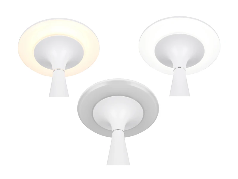 MeineWunschleuchte Akku LED Tischleuchten 2er SET Dimmbar, Für Innen & Außen, Weiß Höhe 28cm 9 MeineWunschleuchte Akku LED Tischleuchten 2er SET Dimmbar, Für Innen & Außen, Weiß Höhe 28cm – Bild 7