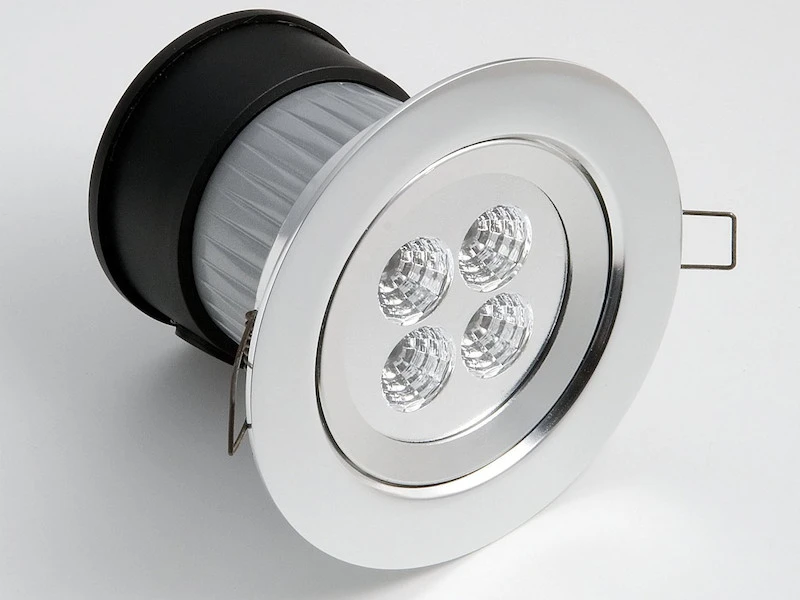 Konstsmide Schwenkbarer LED Deckeneinbaustrahler 12,5 Cm, Geeignet Für Bad Und Außenbereich 5 Konstsmide Schwenkbarer LED Deckeneinbaustrahler 12,5 Cm, Geeignet Für Bad Und Außenbereich – Bild 3