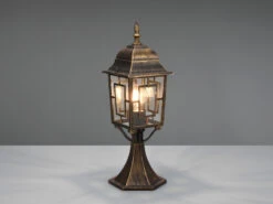 MeineWunschleuchte Antike LED Sockelleuchte Aus Aluminium Rostoptik, Höhe 47cm 9 MeineWunschleuchte Antike LED Sockelleuchte Aus Aluminium Rostoptik, Höhe 47cm -Bestes Beleuchtungs Geschäft antike led sockelleuchte aus aluminium rostoptik h 2