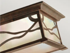 MeineWunschleuchte Ausgefallene LED Außendeckenleuchte Im Antiken Design, Ø30cm -Bestes Beleuchtungs Geschäft ausgefallene led aussendeckenleuchte im antiken de 5