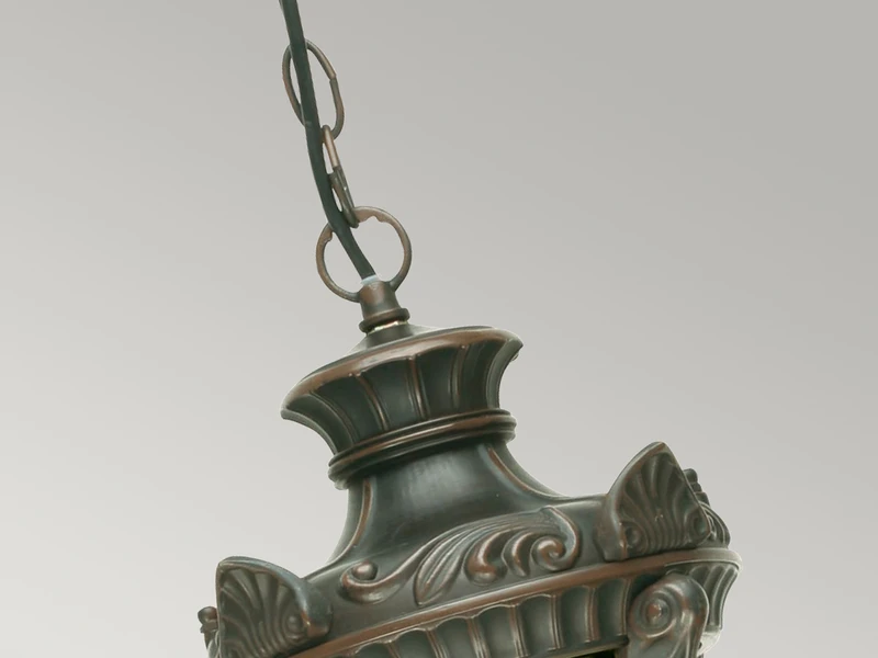 Elstead Lighting Außen Hängeleuchte PHILADELPHIA Jugendstil Mit Amberglas, Ø19cm 9 Elstead Lighting Außen Hängeleuchte PHILADELPHIA Jugendstil Mit Amberglas, Ø19cm – Bild 7