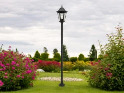 Smartwares Außen Mastleuchte CLASSICO Im Landhausstil Aus Aluminium, Höhe 170cm