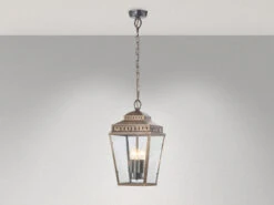 Elstead Lighting Außenhängeleuchte MANSION HOUSE Im Landhausstil, Altmessing Ø22cm -Bestes Beleuchtungs Geschäft aussenhaengeleuchte mansion house im landhausstil 1 2