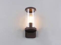 Reality Leuchten Außenwandleuchte BONITO Laterne Aus Aluminium Rostoptik, Höhe 23cm -Bestes Beleuchtungs Geschäft aussenwandleuchte bonito laterne aus aluminium ros 4