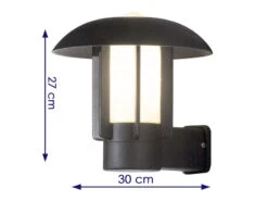 Konstsmide Außenwandleuchte HEIMDAL, Aluminium Schwarz / Glas Opal, E27 Fassung, IP44 8 Konstsmide Außenwandleuchte HEIMDAL, Aluminium Schwarz / Glas Opal, E27 Fassung, IP44 -Bestes Beleuchtungs Geschäft aussenwandleuchte heimdal aluminium schwarz glas o 1