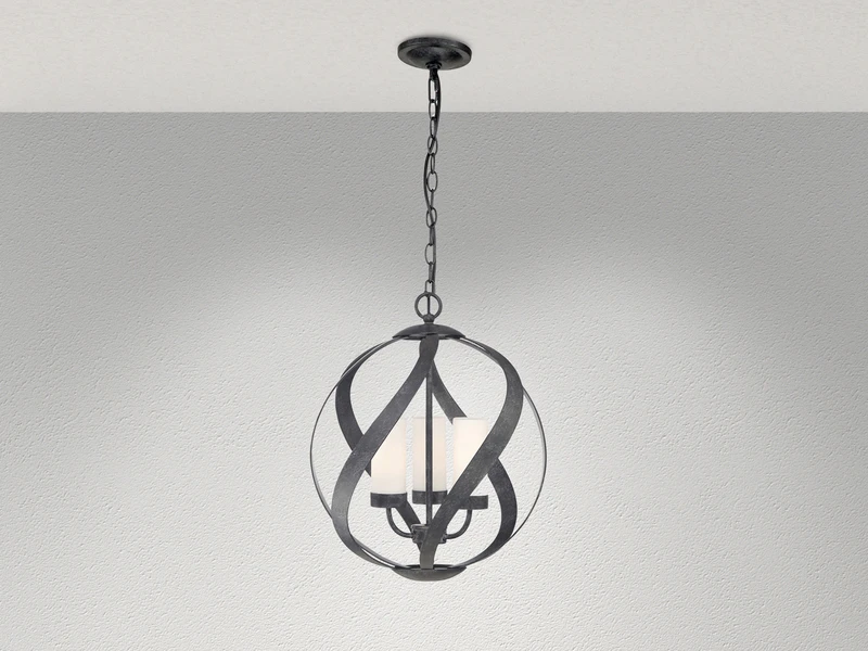 MeineWunschleuchte Außergewöhnliche LED Pendelleuchte Für Innen & Außen, 3-flammig Ø40,7cm 5 MeineWunschleuchte Außergewöhnliche LED Pendelleuchte Für Innen & Außen, 3-flammig Ø40,7cm – Bild 3