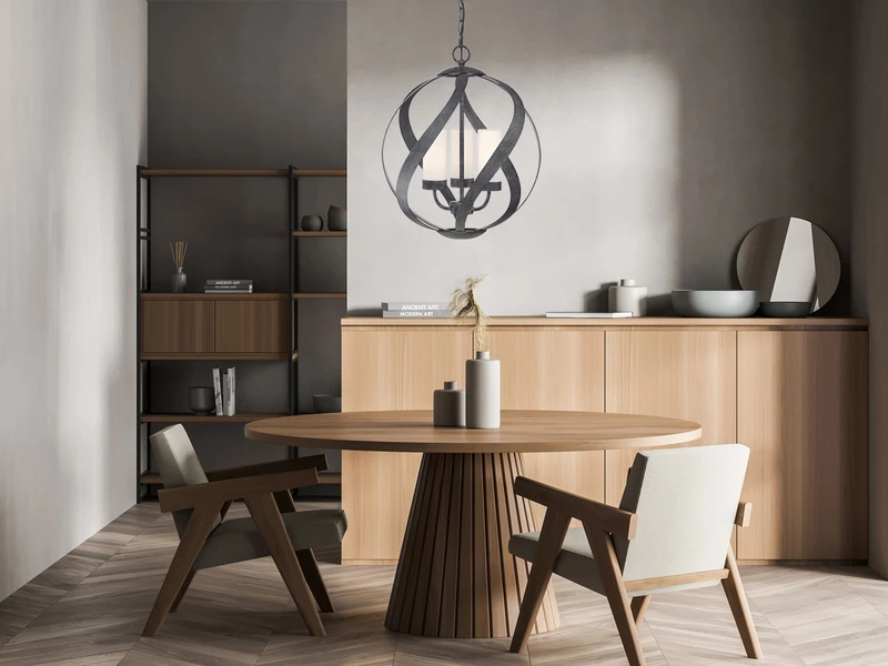 MeineWunschleuchte Außergewöhnliche LED Pendelleuchte Für Innen & Außen, 3-flammig Ø40,7cm 3 MeineWunschleuchte Außergewöhnliche LED Pendelleuchte Für Innen & Außen, 3-flammig Ø40,7cm