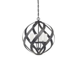 QUINTIESSE Außergewöhnliche Pendelleuchte BLACKSMITH Für Innen & Außen, 4-flammig Ø50cm -Bestes Beleuchtungs Geschäft aussergewoehnliche pendelleuchte blacksmith fuer i 14