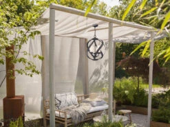 QUINTIESSE Außergewöhnliche Pendelleuchte BLACKSMITH Für Innen & Außen, 3-flammig Ø40,7cm -Bestes Beleuchtungs Geschäft aussergewoehnliche pendelleuchte blacksmith fuer i 32