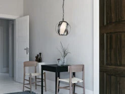 QUINTIESSE Außergewöhnliche Pendelleuchte BLACKSMITH Für Innen & Außen, Ø25cm -Bestes Beleuchtungs Geschäft aussergewoehnliche pendelleuchte blacksmith fuer i 4