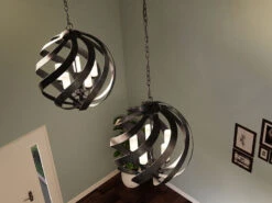 QUINTIESSE Außergewöhnliche Pendelleuchte BLACKSMITH Für Innen & Außen, 5-flammig Ø66,4cm -Bestes Beleuchtungs Geschäft aussergewoehnliche pendelleuchte blacksmith fuer i 49