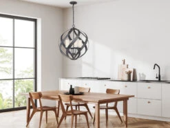 MeineWunschleuchte Außergewöhnliche Pendelleuchte Für Innen & Außen, 4-flammig Ø50cm -Bestes Beleuchtungs Geschäft aussergewoehnliche pendelleuchte fuer innen aussen 23