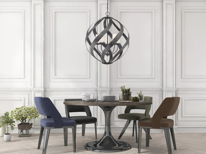 MeineWunschleuchte Außergewöhnliche Pendelleuchte Für Innen & Außen, 5-flammig Ø66,4cm 11 MeineWunschleuchte Außergewöhnliche Pendelleuchte Für Innen & Außen, 5-flammig Ø66,4cm – Bild 9