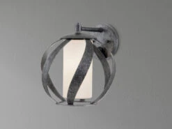 MeineWunschleuchte Außergewöhnliche Wandleuchte Für Innen & Außen, Höhe 28cm -Bestes Beleuchtungs Geschäft aussergewoehnliche wandleuchte fuer innen aussen h 2