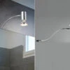 Trio Leuchten Badezimmerlampe GIADA In Chrom Für Spiegelschrank Mit Schwenkbarem Spot -Bestes Beleuchtungs Geschäft badezimmerlampe giada in chrom fuer spiegelschrank
