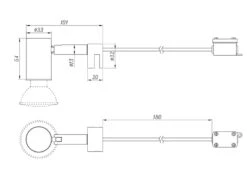 Trio Leuchten Badezimmerlampe LORENZO In Chrom - Spiegelklemmleuchte Mit Schwenkbarem Spot -Bestes Beleuchtungs Geschäft badezimmerlampe lorenzo in chrom spiegelklemmleuch 7