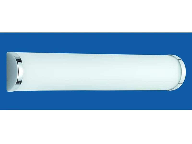 Trio Leuchten Badleuchte, 3 X E14, Länge 40cm, Chrom, Glas Opal Weiss, IP21 3 Trio Leuchten Badleuchte, 3 X E14, Länge 40cm, Chrom, Glas Opal Weiss, IP21