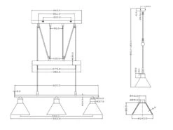 Trio Leuchten Balken Pendelleuchte STAMINA 3 Flammig Höhenverstellbar Silber Mit Opalglas -Bestes Beleuchtungs Geschäft balken pendelleuchte stamina 3 flammig hoehenverst 4