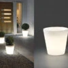 Konstsmide Beleuchteter Pflanzkübel Outdoor LED Blumentopf Ø 28cm Terrassenbeleuchtung -Bestes Beleuchtungs Geschäft beleuchteter pflanzkuebel outdoor led blumentopf 2