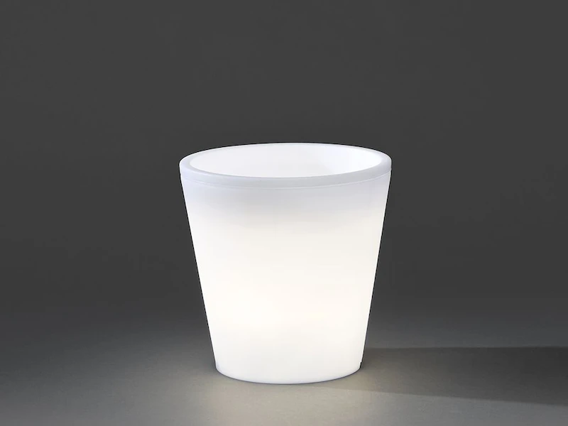 Konstsmide Beleuchteter Pflanzkübel Outdoor LED Blumentopf Ø 28cm Terrassenbeleuchtung 5 Konstsmide Beleuchteter Pflanzkübel Outdoor LED Blumentopf Ø 28cm Terrassenbeleuchtung – Bild 3