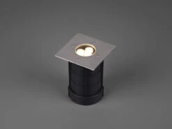 Trio Leuchten Bodeneinbauspot BELAJA Eckig Edelstahl 11cm IP65 - Bodenstrahler Für Einfahrt -Bestes Beleuchtungs Geschäft bodeneinbauspot belaja eckig edelstahl 11cm ip65 b 2
