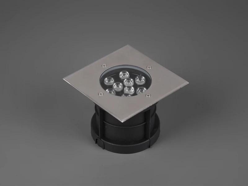 Trio Leuchten Bodeneinbauspot BELAJA Eckig Edelstahl 16,5cm IP65 - Belastbar Bis 2.000kg 9 Trio Leuchten Bodeneinbauspot BELAJA Eckig Edelstahl 16,5cm IP65 - Belastbar Bis 2.000kg – Bild 7