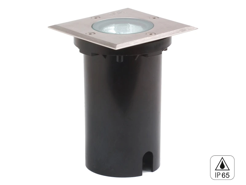 Konstsmide Bodeneinbaustrahler Eckig, 11cm, IP65, Edelstahl, Bis 1500 Kg 3 Konstsmide Bodeneinbaustrahler Eckig, 11cm, IP65, Edelstahl, Bis 1500 Kg