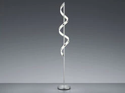 Trio Leuchten Coole LED Stehleuchte SYDNEY In Silber Chrom Höhe 162cm -Bestes Beleuchtungs Geschäft coole led stehleuchte sydney in silber chrom hoehe 2