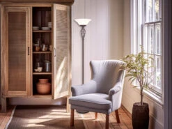 MeineWunschleuchte Deckenfluter Landhaus 2-flammig Mit LED Dimmbar, Rostoptik & Glas, Höhe 180cm -Bestes Beleuchtungs Geschäft deckenfluter landhaus 2 flammig mit led dimmbar ro 4