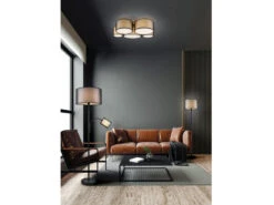 Trio Leuchten Deckenleuchte BURTON 5x Stoff Organza Transparent Schwarz Innen Weiß 14 Trio Leuchten Deckenleuchte BURTON 5x Stoff Organza Transparent Schwarz Innen Weiß -Bestes Beleuchtungs Geschäft deckenleuchte burton 5x stoff organza transparent 1 5