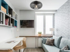 Trio Leuchten Deckenleuchte JOHANN Gitter Lampenschirm Metall In Schwarz Ø 30cm -Bestes Beleuchtungs Geschäft deckenleuchte johann gitter lampenschirm metall in 4