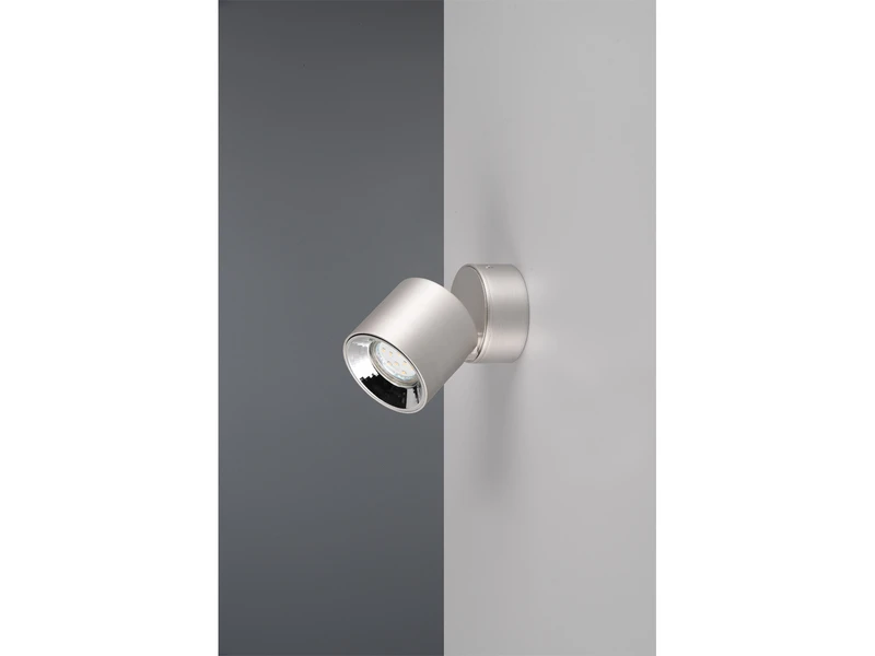 Trio Leuchten Deckenstrahler GUAYANA Silber 1 Spot Schwenkbar Ø 9cm 5 Trio Leuchten Deckenstrahler GUAYANA Silber 1 Spot Schwenkbar Ø 9cm – Bild 3