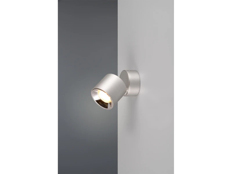 Trio Leuchten Deckenstrahler GUAYANA Silber 1 Spot Schwenkbar Ø 9cm 11 Trio Leuchten Deckenstrahler GUAYANA Silber 1 Spot Schwenkbar Ø 9cm – Bild 9