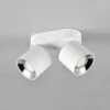 Trio Leuchten Deckenstrahler GUAYANA Weiß 2 Spots Schwenkbar Breite 18cm -Bestes Beleuchtungs Geschäft deckenstrahler guayana weiss 2 spots schwenkbar br