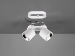Trio Leuchten Deckenstrahler GUAYANA Weiß 2 Spots Schwenkbar Breite 18cm 14 Trio Leuchten Deckenstrahler GUAYANA Weiß 2 Spots Schwenkbar Breite 18cm -Bestes Beleuchtungs Geschäft deckenstrahler guayana weiss 2 spots schwenkbar br 5