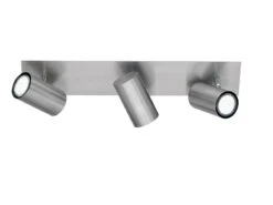 Trio Leuchten Deckenstrahler MARLEY Aus Nickel Mattem Metall Mit 3 Schwenkbaren GU10 Spots -Bestes Beleuchtungs Geschäft deckenstrahler marley aus nickel mattem metall mit 1