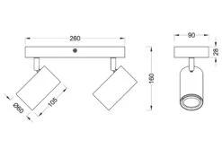 Trio Leuchten Deckenstrahler MARLEY Weiß Mit Holz 2-flammig Spots Schwenkbar 12 Trio Leuchten Deckenstrahler MARLEY Weiß Mit Holz 2-flammig Spots Schwenkbar -Bestes Beleuchtungs Geschäft deckenstrahler marley weiss mit holz 2 flammig spo 4