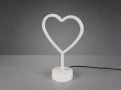 Reality Leuchten Deko LED Tischleuchte HEART Batterie- Oder USB Betrieben, Höhe 30cm -Bestes Beleuchtungs Geschäft deko led tischleuchte heart batterie oder usb betr 4