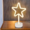 Reality Leuchten Deko LED Tischleuchte STAR Batterie- Oder USB Betrieben, Höhe 30cm -Bestes Beleuchtungs Geschäft deko led tischleuchte star batterie oder usb betri