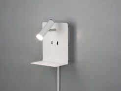 Trio Leuchten Design LED Wandleuchte ELEMENT In Weiß Matt Mit USB Ladebuchse Und Ablage 15 Trio Leuchten Design LED Wandleuchte ELEMENT In Weiß Matt Mit USB Ladebuchse Und Ablage -Bestes Beleuchtungs Geschäft design led wandleuchte element in weiss matt mit u 2