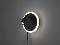 Trio Leuchten Design LED Wandleuchte JORDAN In Schwarz Matt Wandstrahler Leselampe -Bestes Beleuchtungs Geschäft design led wandleuchte jordan in schwarz matt wand 2