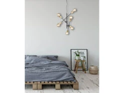 Trio Leuchten Design Pendelleuchte CROSS Mit Schwenkbaren Armen In Schwarz & Bronze -Bestes Beleuchtungs Geschäft design pendelleuchte cross mit schwenkbaren armen 1 4